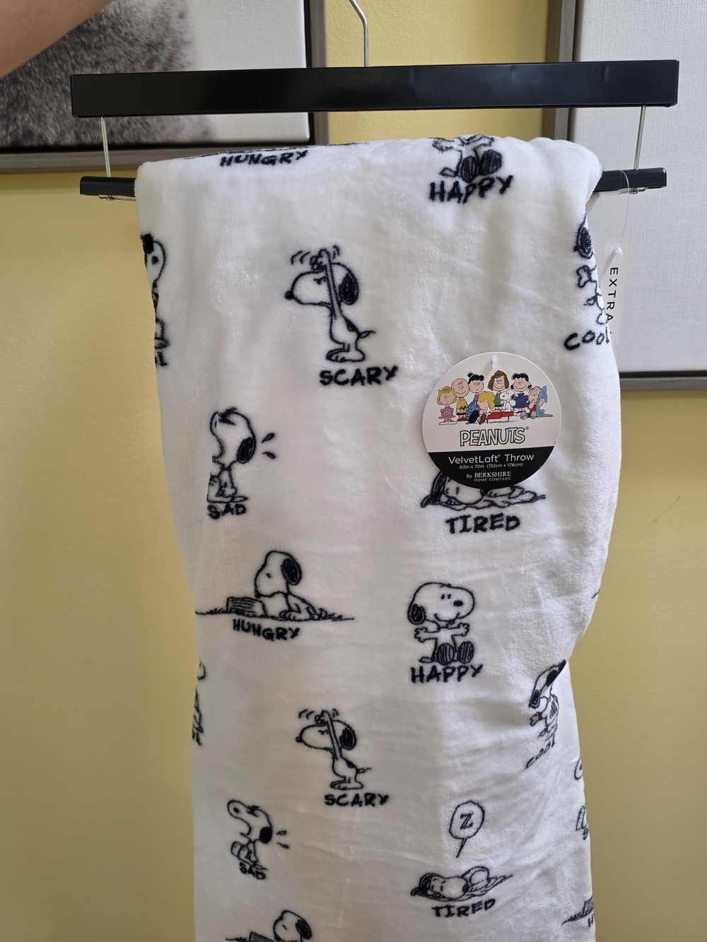 PEANUTS VelvetLoft Throw by BERKSHIRE